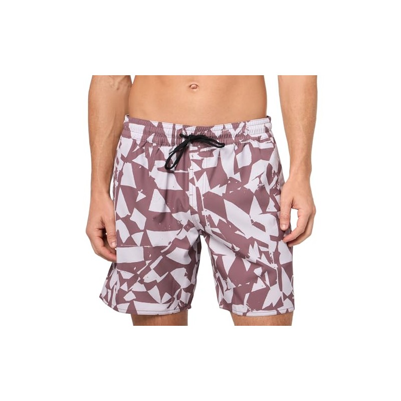 Volcom Men's Standard 17" Swim Surf Trunk Boardshort, Nirvana