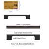 Amerdeco 10 Pack Oil Rubbed Bronze Cabinet Pulls 5 Inch(128MM)