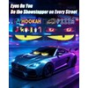 Devil Eyes Light 2-Pack, 14.7"x3.7" Ojos LED para carros, Programmable