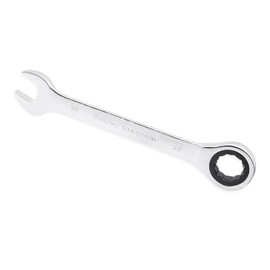 RHCXCYTJ 30mm Chrome Vanadium Steel Combination Ratcheting Wrench, 72-Tooth Ratchet, Metric Wrench