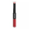 L'oréal Paris Lipstick Infallible 24hr X3 Dos Pasos Acabado Brillo