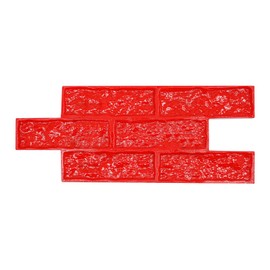 Concrete Molds Concrete Stamps - Flagstone Brick Texture, Polyurethane Concrete Texturing Skin, Realistic Slate Concrete Stamps Texture Mat, Concrete Mould Stamping Molds for Wall & Floor