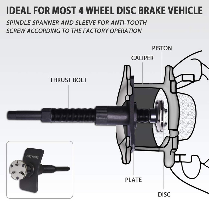 FIRSTINFO F3297 Universal Auto Adjustable Disc Brake Caliper Piston Wind
