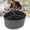 3 in 1 Silicone Slow Cooker Divider Liner Reusable Leakproof