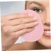 KOMBIUDA 12pcs Facial Sponges Portable Oval Cleansing Tools for Makeup