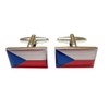 Kiola Designs Czech Republic Flag Cufflinks