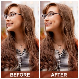 CustomyLife 2pcs Natural Dimple Maker for Cheeks, Blue Facial Muscle Dimple Trainer Shaper Exerciser Tools for Beautiful Smile