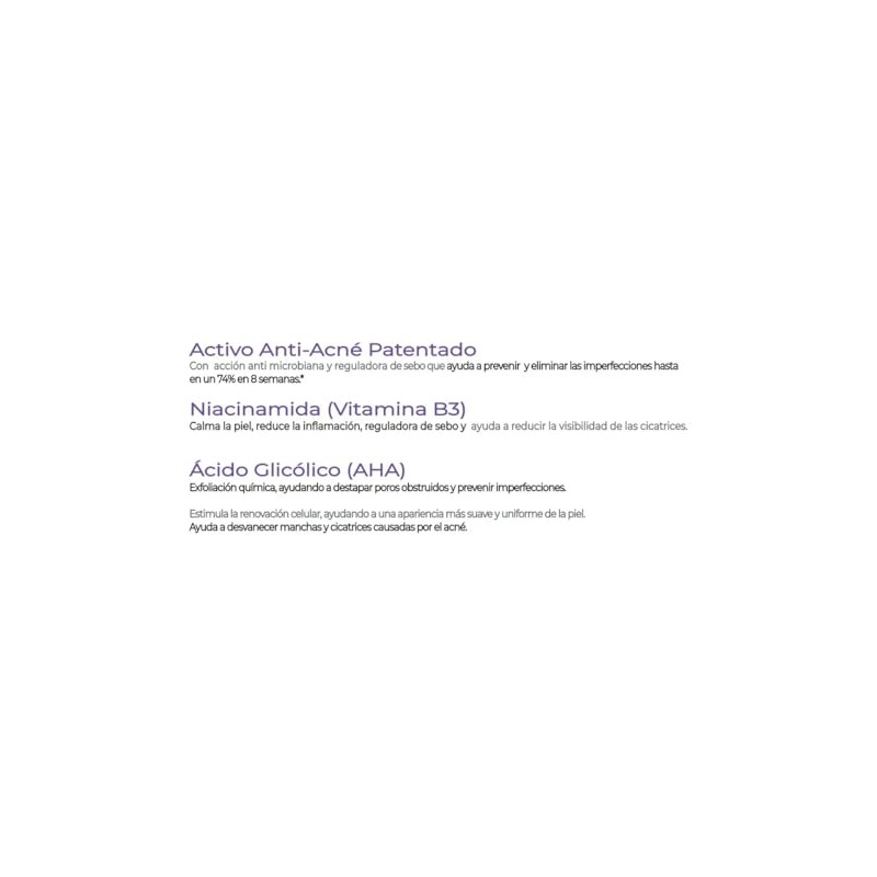 Sérum Derma&co. Derma Anti-acné -74% Acné Gb3 30 Ml. Acneica