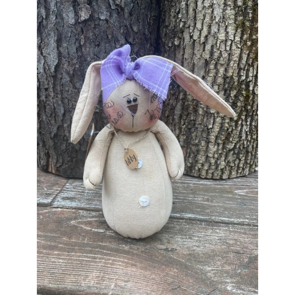 honey & me cloth Libby the hare bunny rabbit fabric