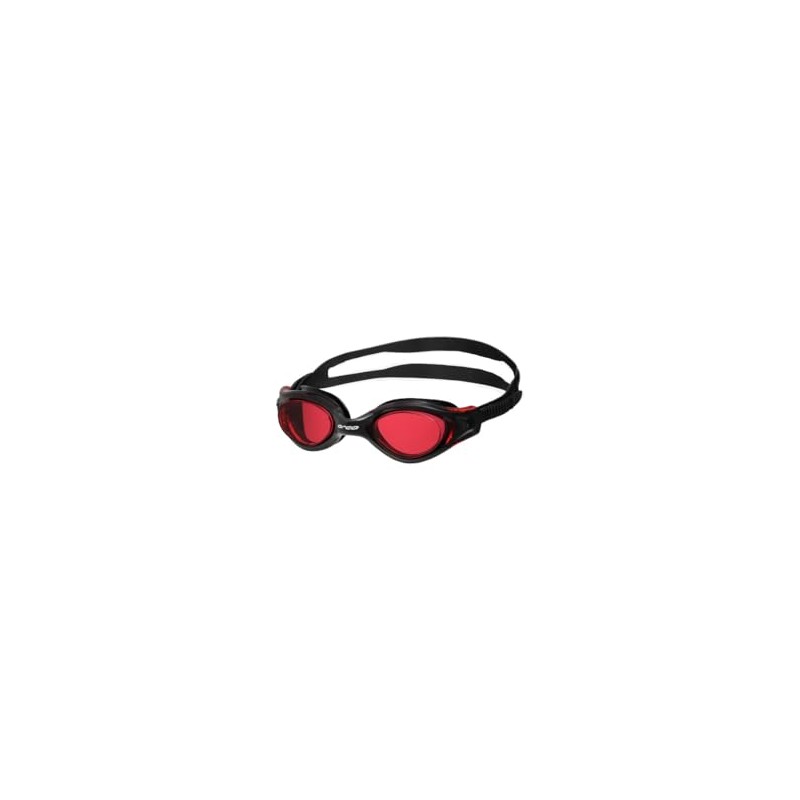 ORCA Killa Vision Swimming Goggles - Red Black - Waterproof