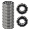 AcbbMNS 10 Pack 6203-2RS Ball Bearing 17x40x12mm Rubber Sealed Ball