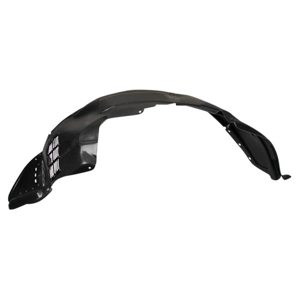 TRQ TRQ Front Right Inner Fender Liner Black Passenger Side