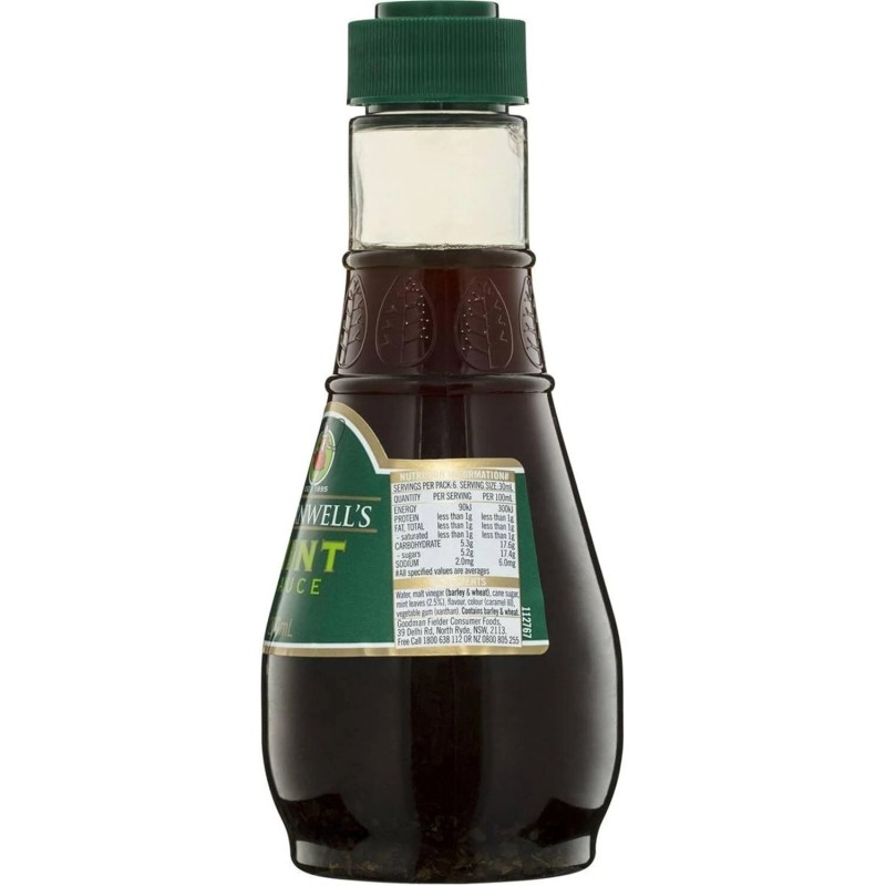 Cornwells Mint Sauce - 200 mL - Made in Australia
