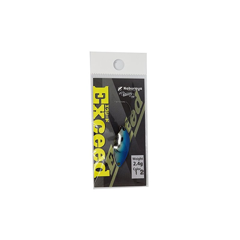 Naburaya Spoon Exceed 24mm 2.4g Sea Blue #12 Lure
