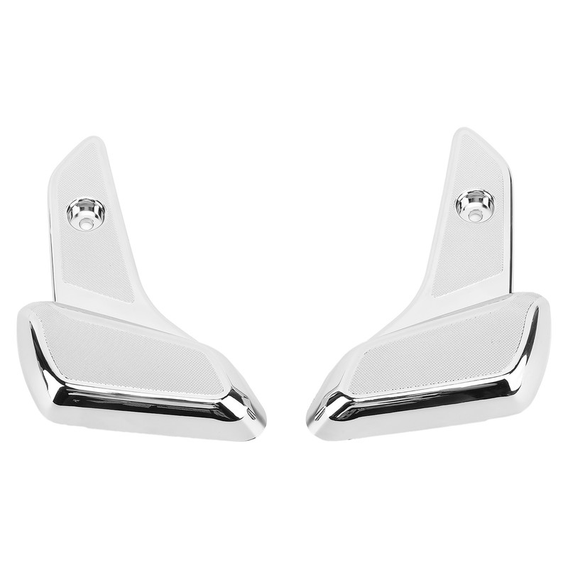 1 Pair Motorcycle Rear Foot Rest Electroplated Plastic Passenger Foot