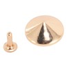 100pcs Mushroom Rivets Multipurpose Double Cap Mushroom Rivets for Belts