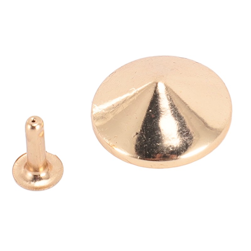 100pcs Mushroom Rivets Multipurpose Double Cap Mushroom Rivets for Belts