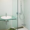 Sanliv Corner Shower Foot Rest for Shaving Legs,Chrome Pedicure Foot