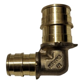 1 Piece XFITTING 1/2" x 3/4" Pex A Elbow, Reducing Expansion Elbow, F1960