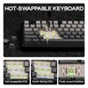 EPOMAKER X Aula F108 PRO Wireless Gaming Keyboard with Screen,