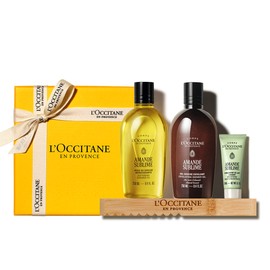 L'Occitane Almond Body Duo Set (Amand Chiblime) (+1 Deluxe + Soap Tray) / 아몬드 바디 듀오 세트 (아망드 쉬블리므)(+디럭스 1종+솝 트레이)