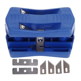 Wallfire Edge Banding Trimmer, Portable Manual Edge Banding Machine PVC Wood Veneer Trimmer Woodworking Trimming Tool for Plastic, PVC, Plywood, Wood