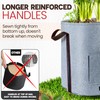 [Upgraded] 4Pcs 15-Gallon Potato Grow Bags with Unique Harvest Window,