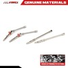 Rcawd 2X 40Cr-Mo Steel 4.5mm Longer Front Rear Cvd Drive