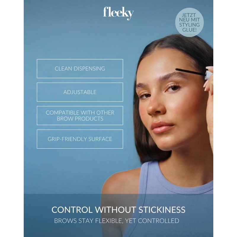 Fleeky Eyebrow Lifting Set with Styling Glue Gel and Keratin