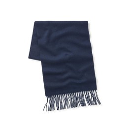 THE SAVILE ROW COMPANY LONDON Men's Luxury 100% Pure Cashmere Scarf - Navy