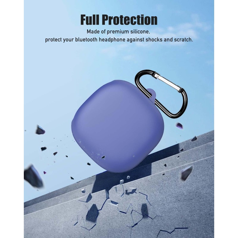 Case Cover for SHOKZ OpenFit 2+,Silicone Protective Cover for SHOKZ