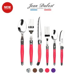 Jean Duveau Laguiole cutlery 6 types, 6 pieces per person set NEW color, tonic neon pink / 장듀보 라귀올 커트러리 6종 1인 6P 세트 NEW 컬러, 토닉네온핑크