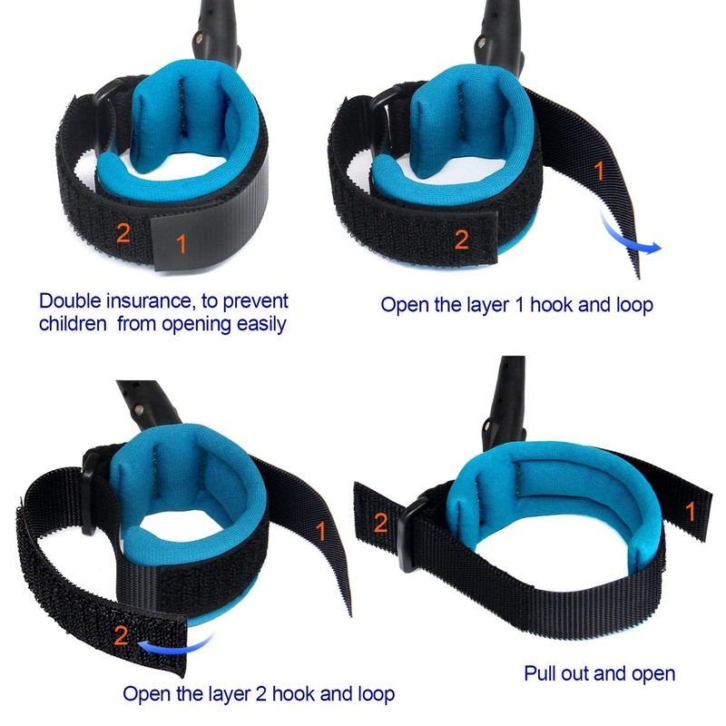 Onwon Anti Lost Safety Wrist Link Child Safety Harness Strap