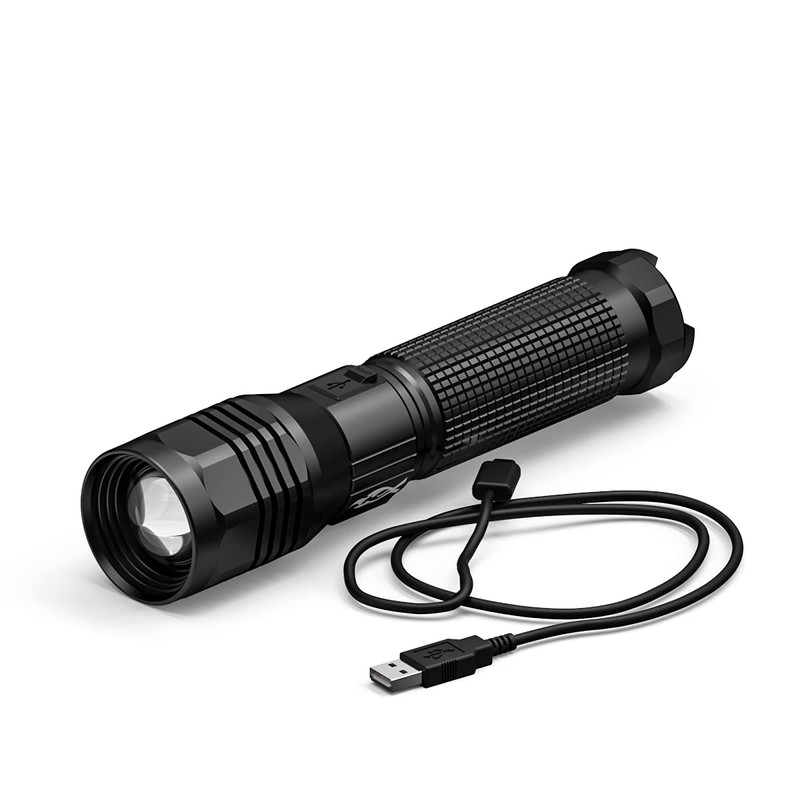 Feniex Guardian | Adjustable, Rechargeable Tactical Flashlight | Security Flashlight