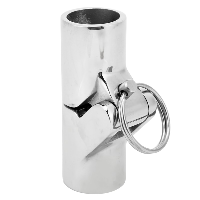 Marine Boat Pipe Connector Stainless Steel Folding Swivel Coupling Tube