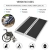 Frezon 3FT Portable Wheelchair Ramp Non Skid Aluminum Foldable Mobility
