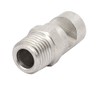 uxcell 1/4BSP 304 Stainless Steel Wide Angle Flood Jet Flat