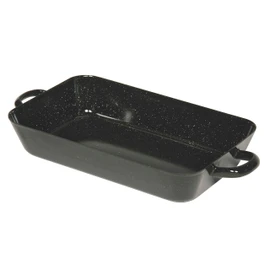 Riess  Classic - Fry- and Baking Pans Rectangular Baking Dish Dimension 26 x 4.8 cm Black