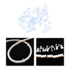 CIYODO 50pcs Pack PVC Led Rope Light Clips Holder Cord