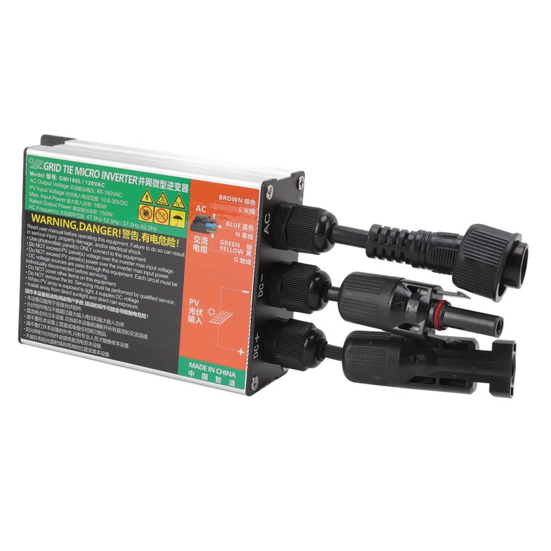 GMI Grid Tie Micro Inversor Solar PV Aluminum Alloy IP55