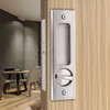 mvuenleyog Sliding Pocket Door Lock,Sliding Door Latch with Turn Knob