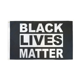 AZ FLAG BLACK LIVES MATTER FLAG 3' x 5' - STOP THE VIOLENCE FLAGS 90 x 150 cm - BANNER 3x5 ft