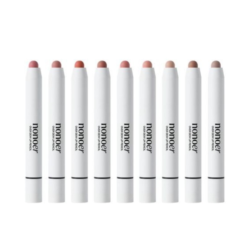 NONORE Over Dew Lip Pencil 4ml, Color:006 Veiled Peony Pink