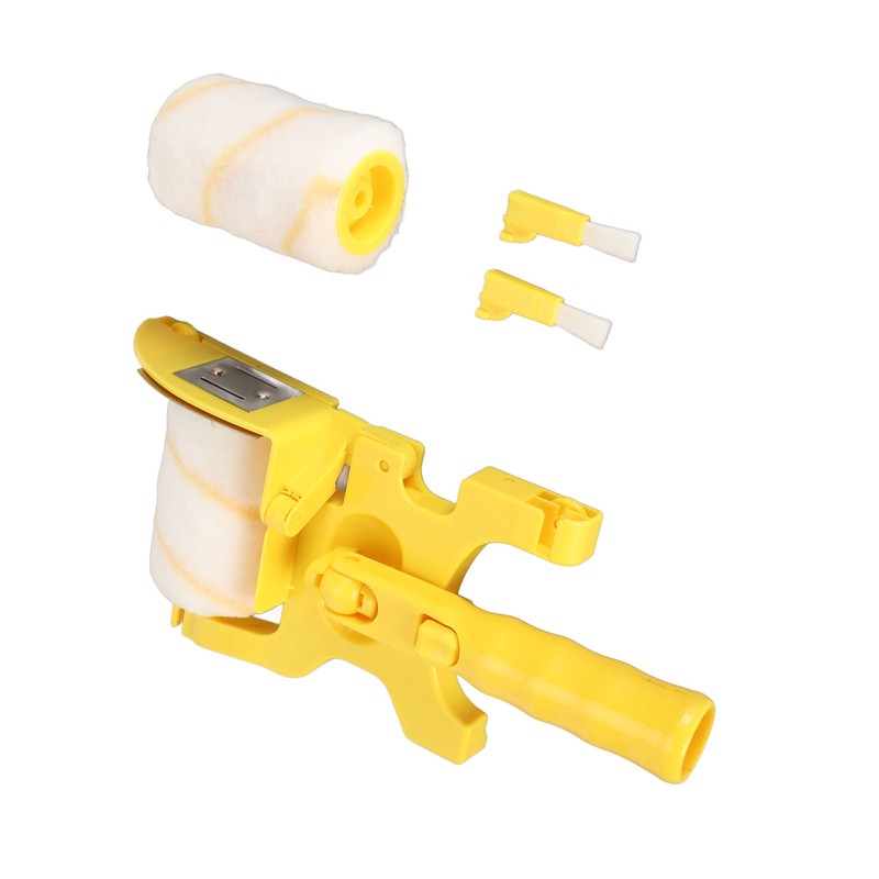 Edger Roller Brush Long Handle Multifunctional Handheld Paint Roller Brush