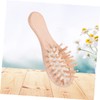 Healeved Wooden Cushion Hair Brush Mini Massage Comb for Scalp