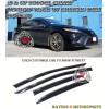 BaysonR Fits 18-24 Toyota Camry Window Rain Guard Visors w/