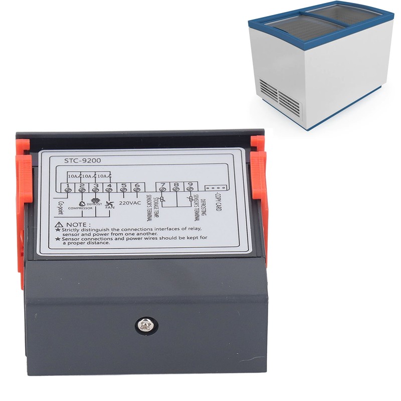 Intelligent Temperature Controller Refrigerating Defrosting Alarming Digital Thermostat ‑50℃ to
