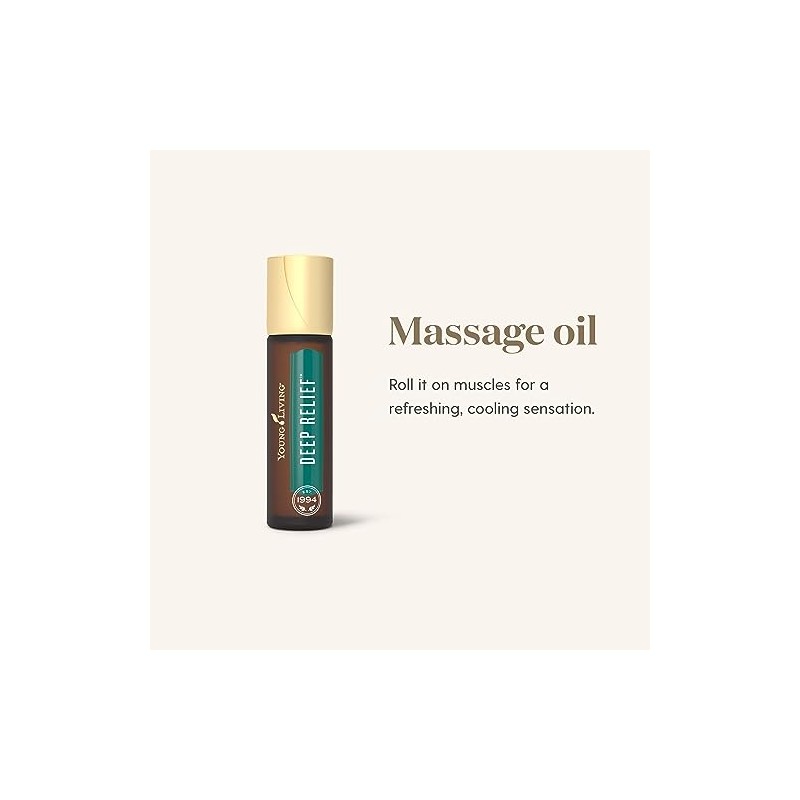 Young Living Deep Relief Roll 10ml Menta Limón Abeto Bálsamo