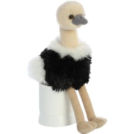 Aurora® Adorable Mini Flopsie™ Ozzi™ Stuffed Animal - Playful Ease - Timeless Companions - Black 8 Inches