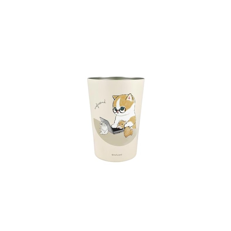 mofusand 53-2035 2-Way Vacuum Double Layer Tumbler, M, Office, Work